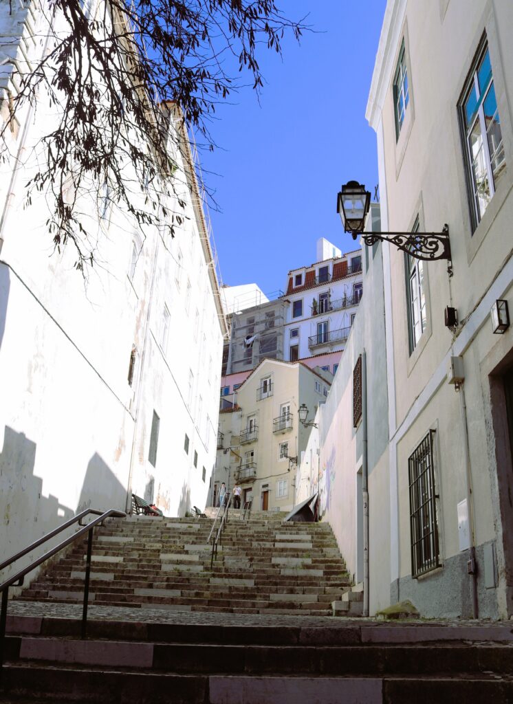 lisbon stairs